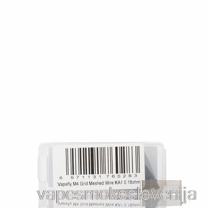 Vape Slovenija Vapefly Siegfried Mesh Nadomestne žice 0,18 Ohm M4 Mrežne Tuljave